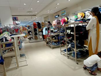 People standing in store