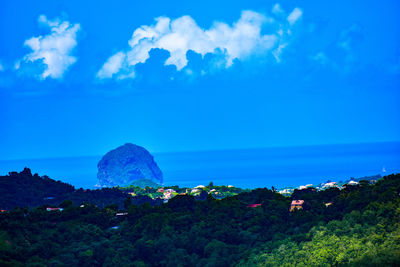 Panoramic view of sea against sky