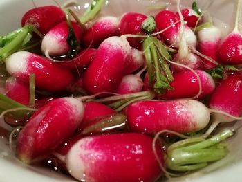 Full frame shot of strawberries