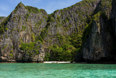 Scenic view of phi phi islands