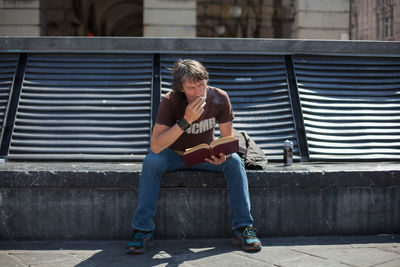 Man playing guitar