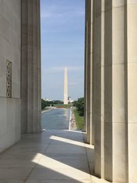View of city against sky