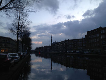 River with buildings in background