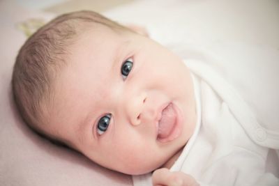 Close-up of cute baby