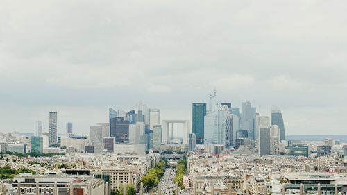 Cityscape against sky