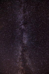 Full frame shot of star field at night