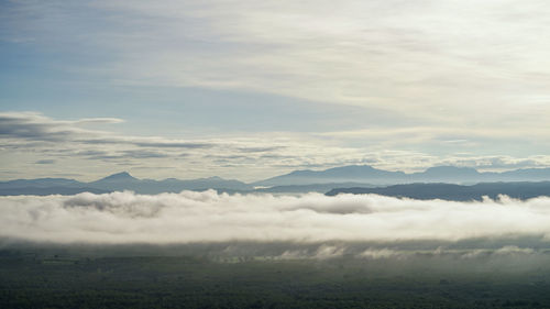 Scenic view of cloudscape against sky