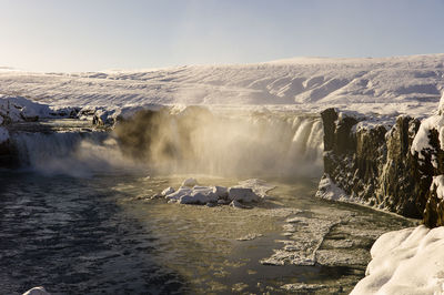 Godafoss waterfall, iceland