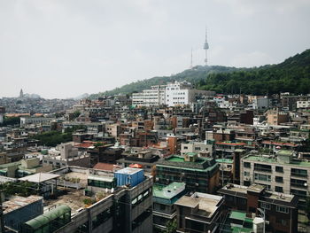 Buildings in city