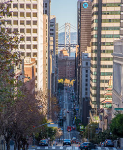 Modern buildings in city