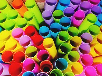 Full frame shot of multi colored balloons