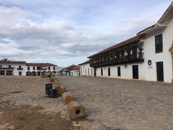 Houses against sky