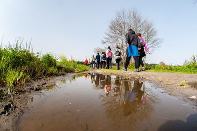 People in water