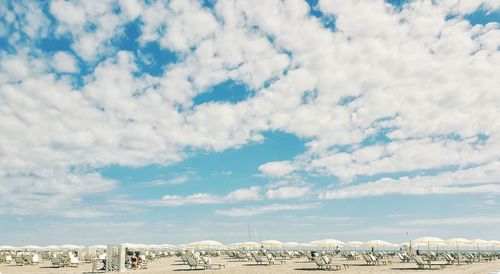 Scenic view of cloudy sky