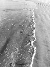 Sea line and sand 