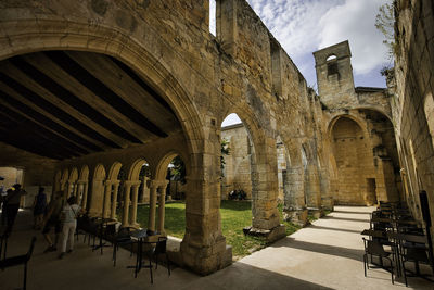 Interior of historic building