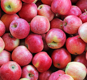 Full frame shot of apples