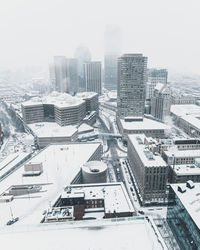 Aerial view of cityscape