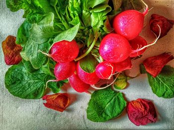 Close-up of strawberries