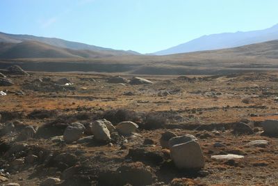 Aerial view of landscape against sky