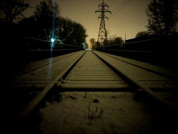 Electricity pylon against sky