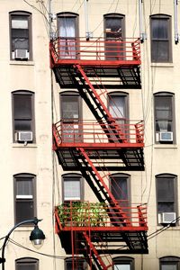 Low angle view of residential building