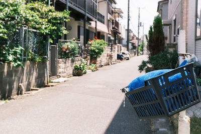 Street amidst buildings in city