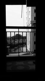 View of built structure in city