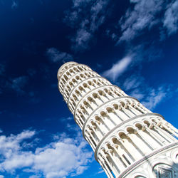 Low angle view of historical building against sky