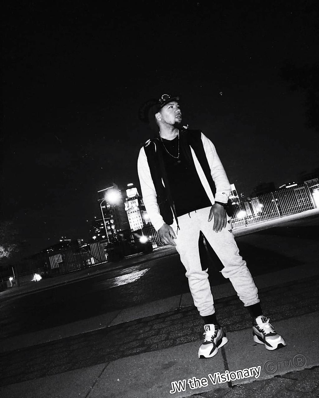black, white, night, black and white, full length, one person, monochrome, darkness, monochrome photography, skateboard, city, footwear, adult, skateboarding equipment, sports, men, clothing, architecture, young adult, lifestyles, person, arts culture and entertainment, leisure activity, standing, motion, sports equipment, street