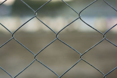 Full frame shot of chainlink fence