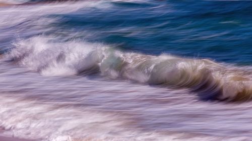 Close-up of sea waves