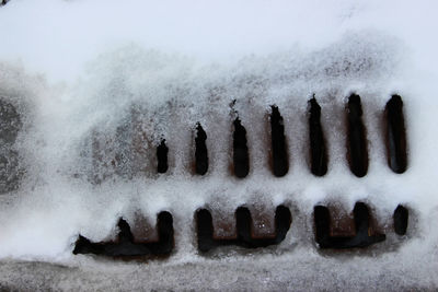 Close-up of snow