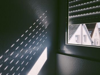 Sunlight coming from window at home