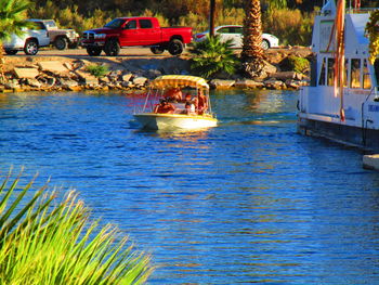 Scenic view of lake