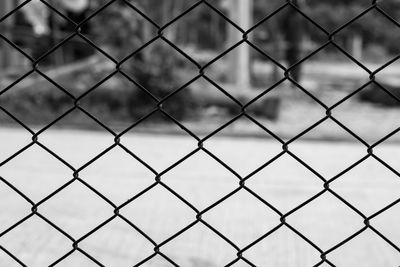 Full frame shot of chainlink fence