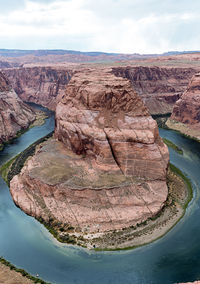 Rock formations in a desert