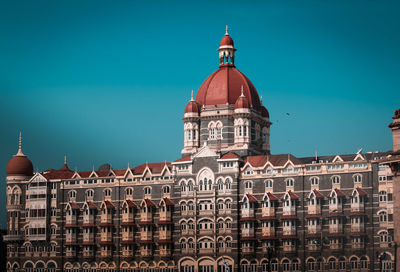 View of building against blue sky