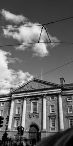 Low angle view of buildings against sky