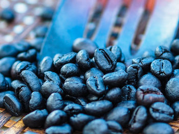 Close-up of coffee beans