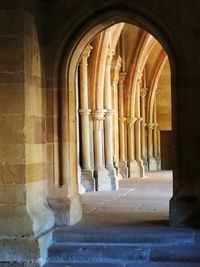 Corridor of cathedral