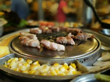 Close-up of fresh food at market stall