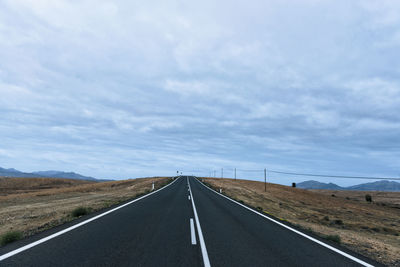 Empty road, spain