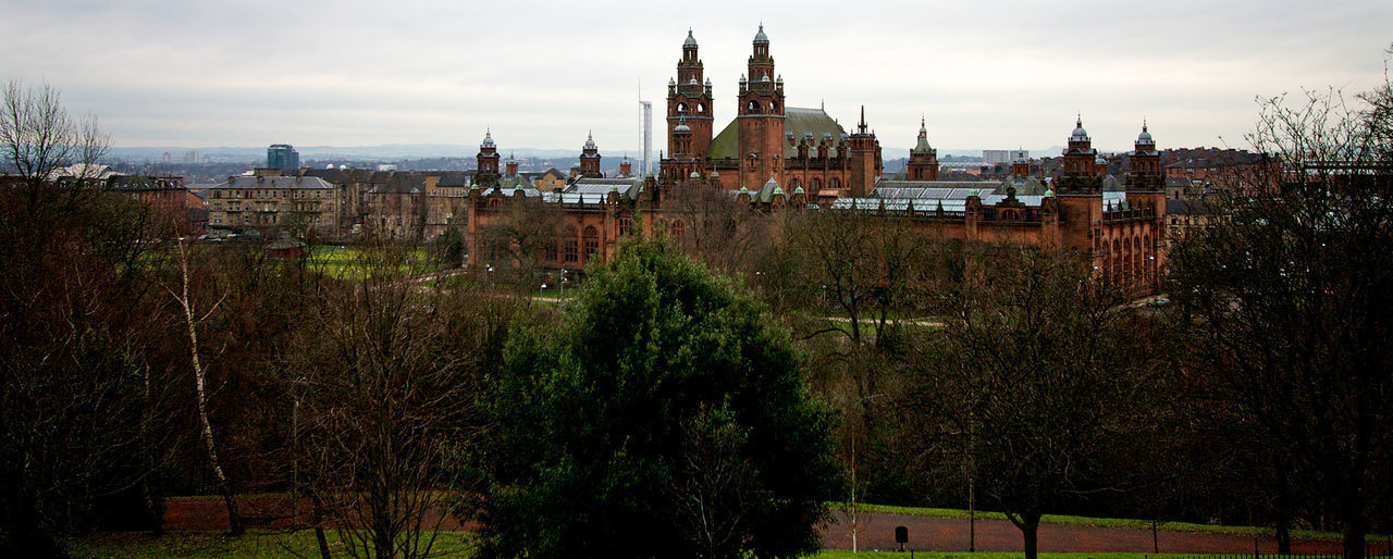 PANORAMIC VIEW OF CITY BUILDINGS