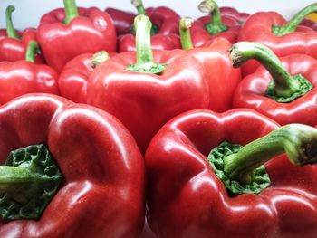 Full frame shot of bell peppers