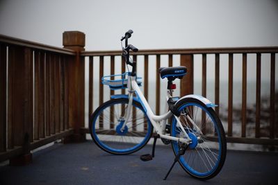 Bicycle on porch