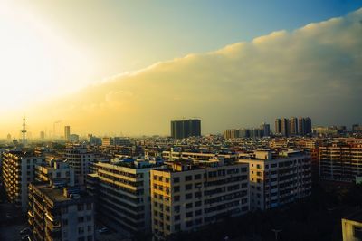 Cityscape against sky