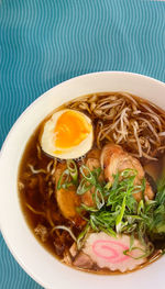 Grilled chicken chashu ramen