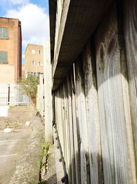 Walkway leading to building