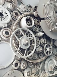 Close-up of machine part